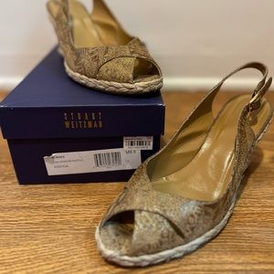 Stuart Weitzman Espadrille Wedges